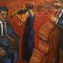 De la serie Tango:"Bandoneón, contrabajo y violín"