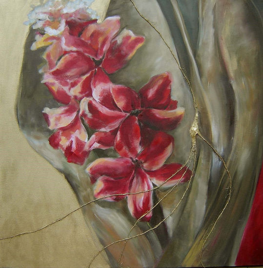 Ataduras Oil Canvas Floral Painting