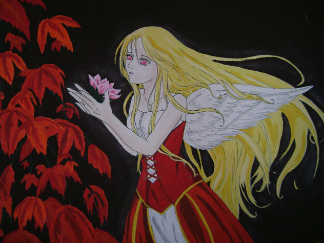 perdida en otoño