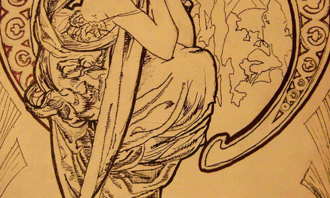 Estudios de Art Nouveau