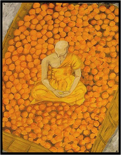 Meditando sobre naranjas 