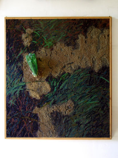 tierra quemada 1 Mixed media Canvas Others