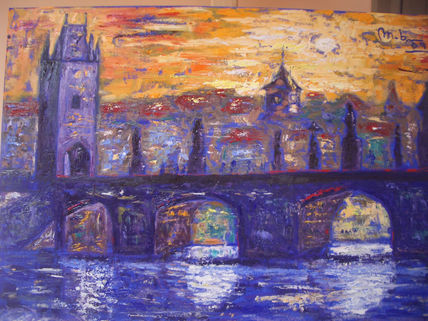 Praha. Puente de...