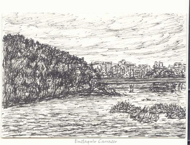 El Tajo y ciudad al fondo