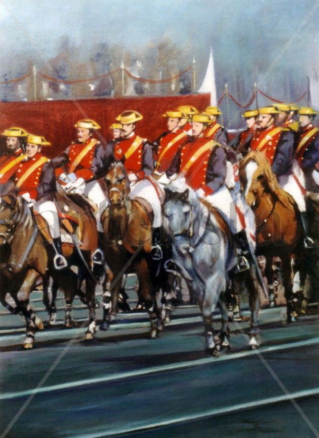 Guardia Civil de gala/Garda Civil de gala/Civil Guard in full uniform
