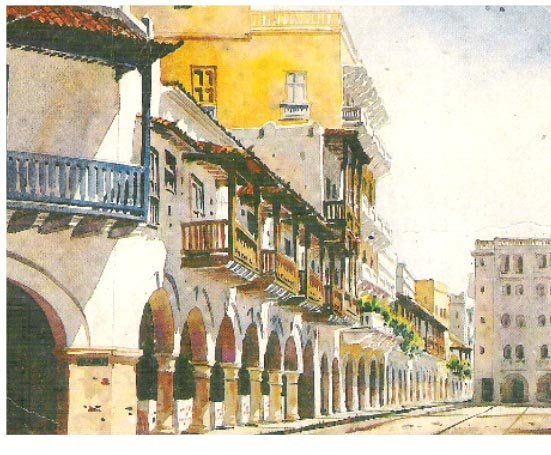 PAISAJE URBANO  DE CARTAGENA  3