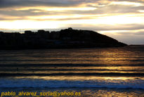 Atardece en coruña