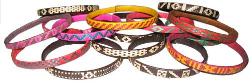 Pulsera Delgada de Caña de Flecha