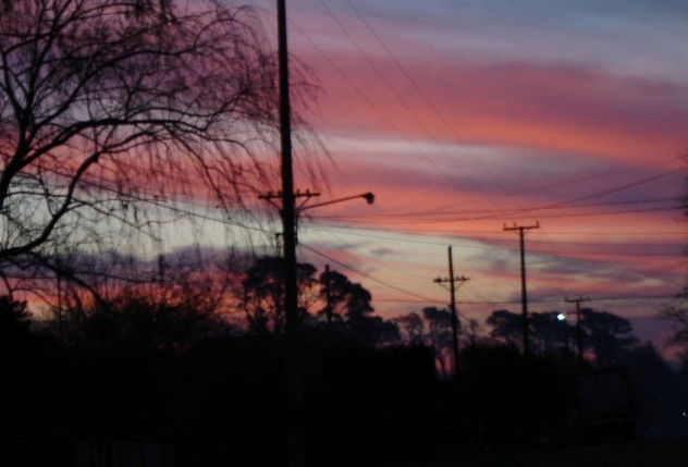 Atardecer desde mi casa