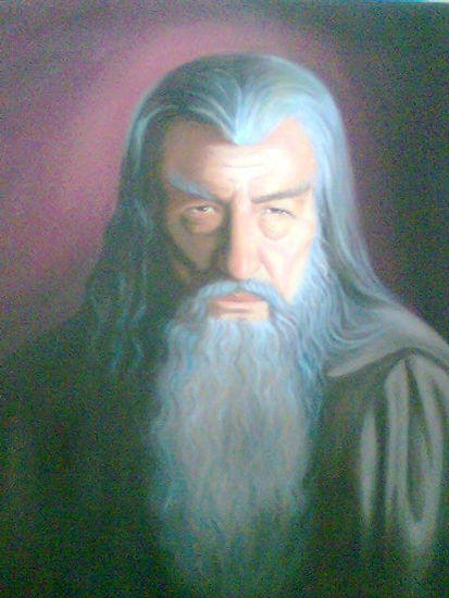 Retrato de Gandalf el Gris 