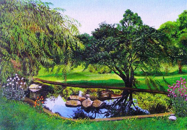 REMANSO DE PAZ Oil Canvas