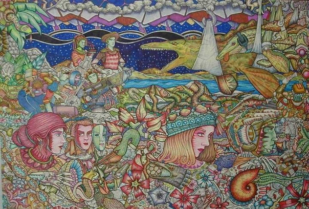la captura del mosasaurio