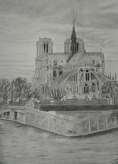 Notre Dame Lápiz