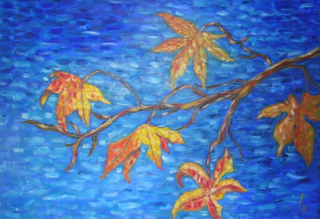 Otoño Oil Canvas Landscaping