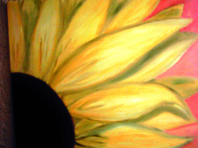 Girasol Oil Canvas Floral Painting