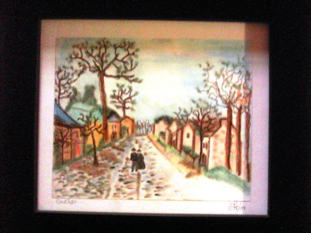 Contigo.... Pastel Paper Landscaping