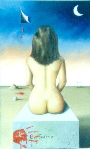 AUXILIO  CD.  JUAREZ Oil Canvas Nude Paintings