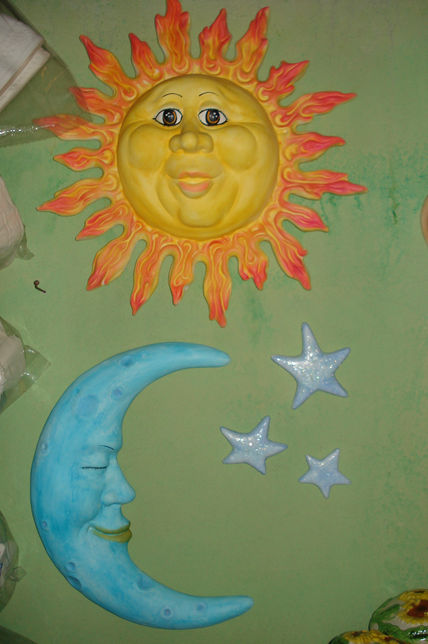 Sol, luna y estrellas