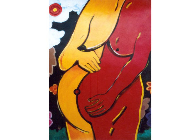 Maternidad Acrylic Paper