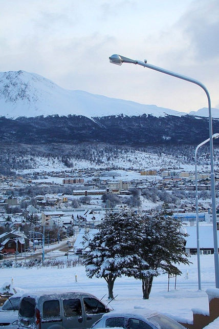 Ushuaia salpicada...