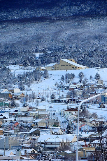 Ushuaia salpicada de blanco 2 Naturaleza Color (Digital)