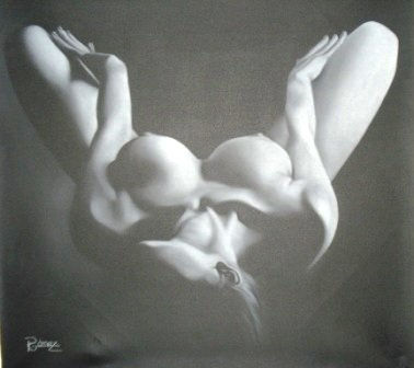 Entrega Pastel Canvas Nude Paintings