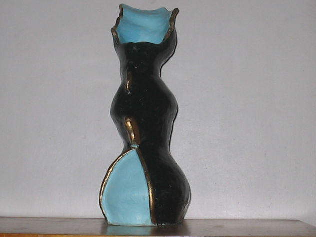 Jarrón verde 