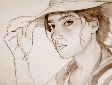 Mirada de almendra