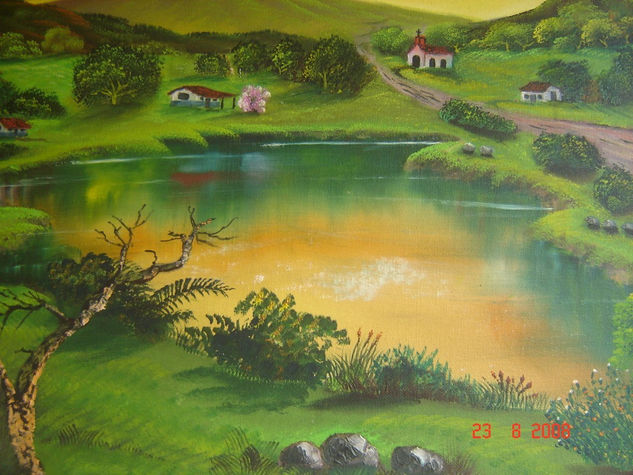 Paisaje rural de San Carlos Oil Canvas Landscaping