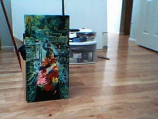 El Vendedor de Flores Mixed media Others Landscaping