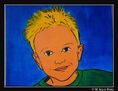 retrato comic niño
