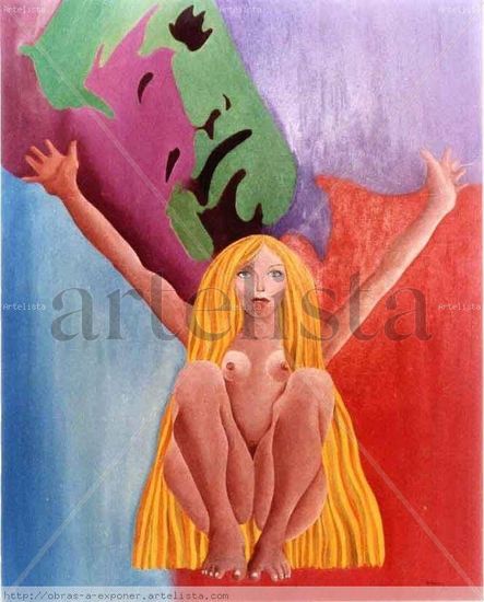 invocación Oil Canvas Nude Paintings