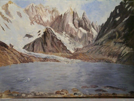 Laguna y cerro torre