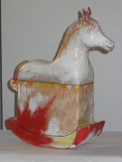 Cavallino (B) Terracotta Figurative