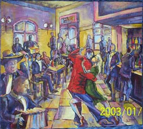 milonga Mixed media