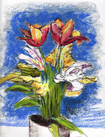 Ensayo de flores a...