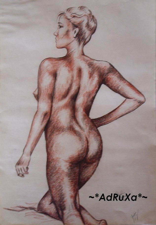 mujer desnuda