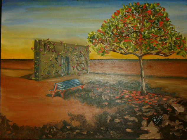 prohibido Oil Canvas Landscaping