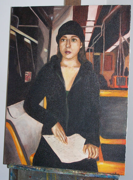 Viajera (autorretrato)