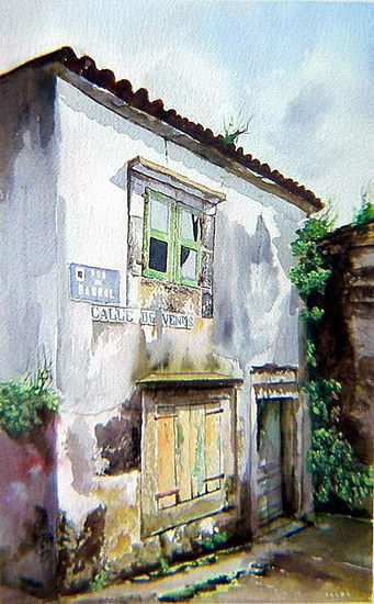 RINCÓN DE MUGARDOS I Watercolour Paper Landscaping