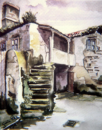 CASA DE CANIDO Watercolour Paper Landscaping