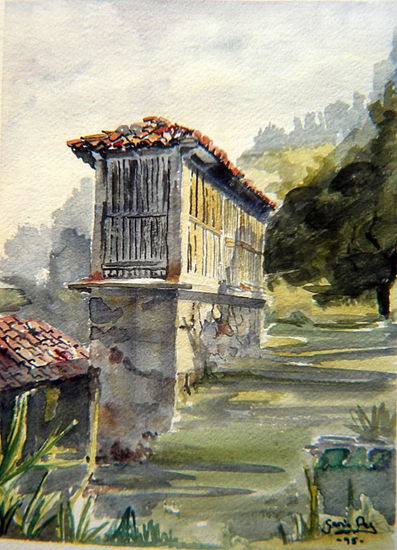 HORREO Watercolour Paper Landscaping