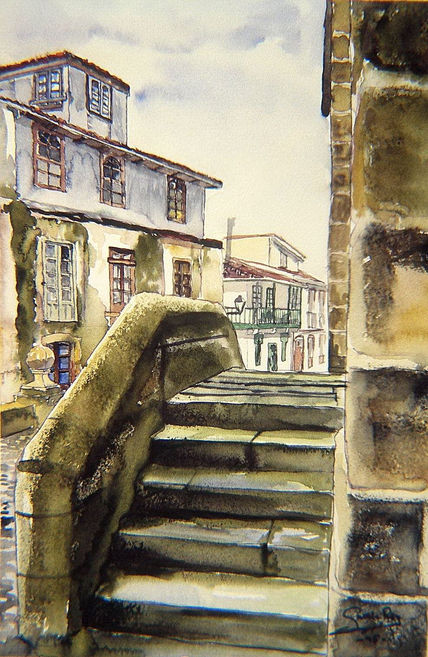 Escaleras en...