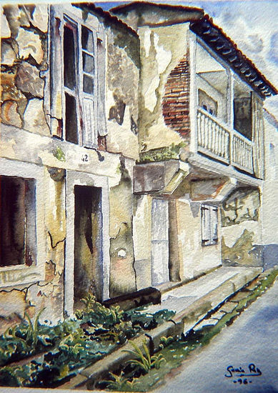 CALLE DE SAN FELIPE Watercolour Paper Landscaping