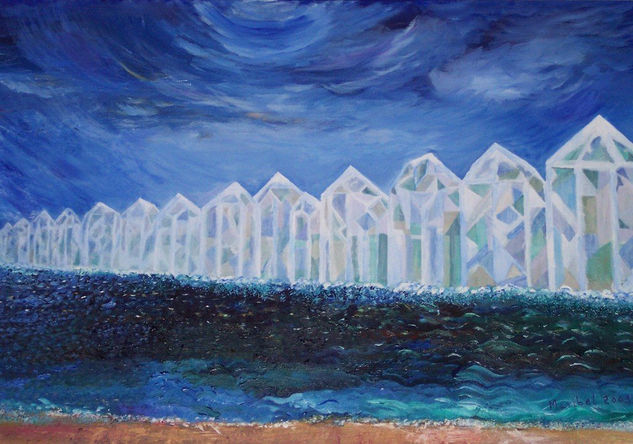 Cuarzos II Oil Canvas Landscaping