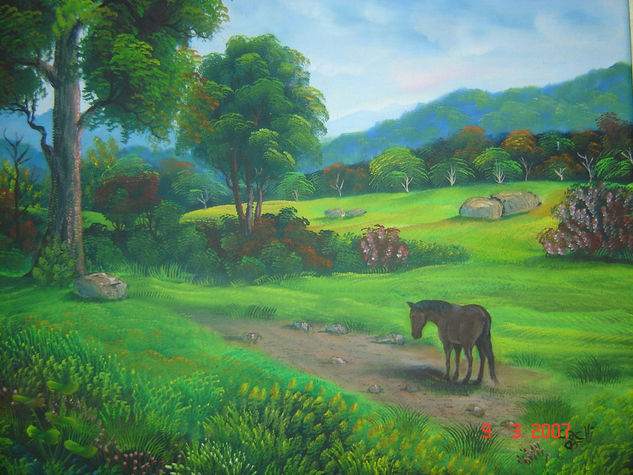 Soledad Óleo Lienzo Paisaje