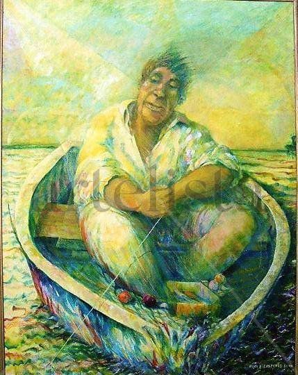 PEDRO...,CANOERO Oil Canvas Landscaping