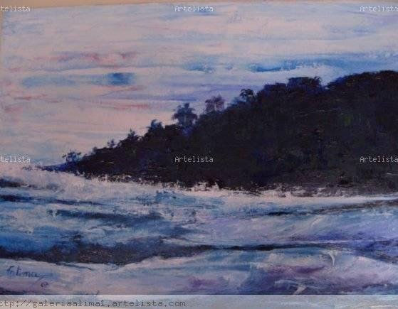 playa violeta