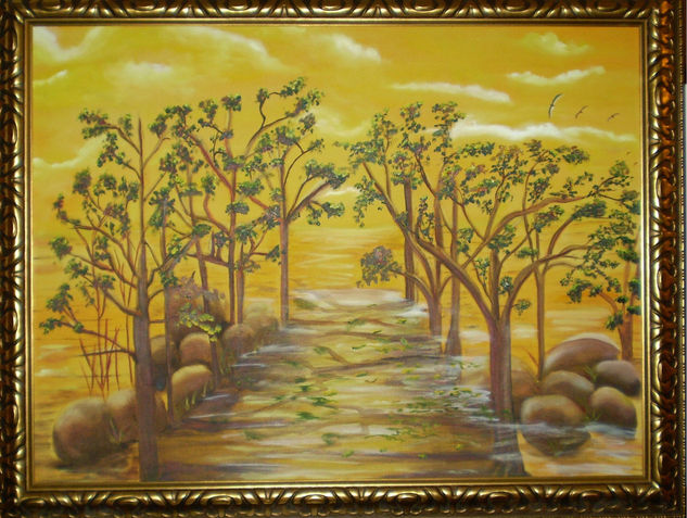 Obra Oil Canvas Landscaping