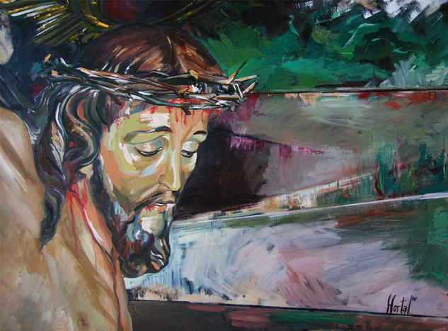 Cristo del Buen Suceso Oil Canvas Others